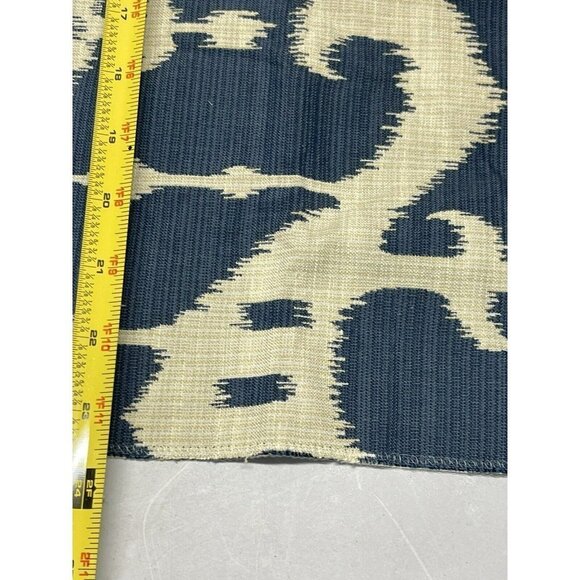 Lee Jofa, Sassari Ikat Ethnic  Motif Remnant 23” x 24” - Picture 8 of 10